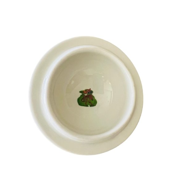 Set of TWO MSI Ceramic Christmas Hot Cocoa Coffee Mugs W/ Lids Vintage Ceramic - Picture 12 of 13